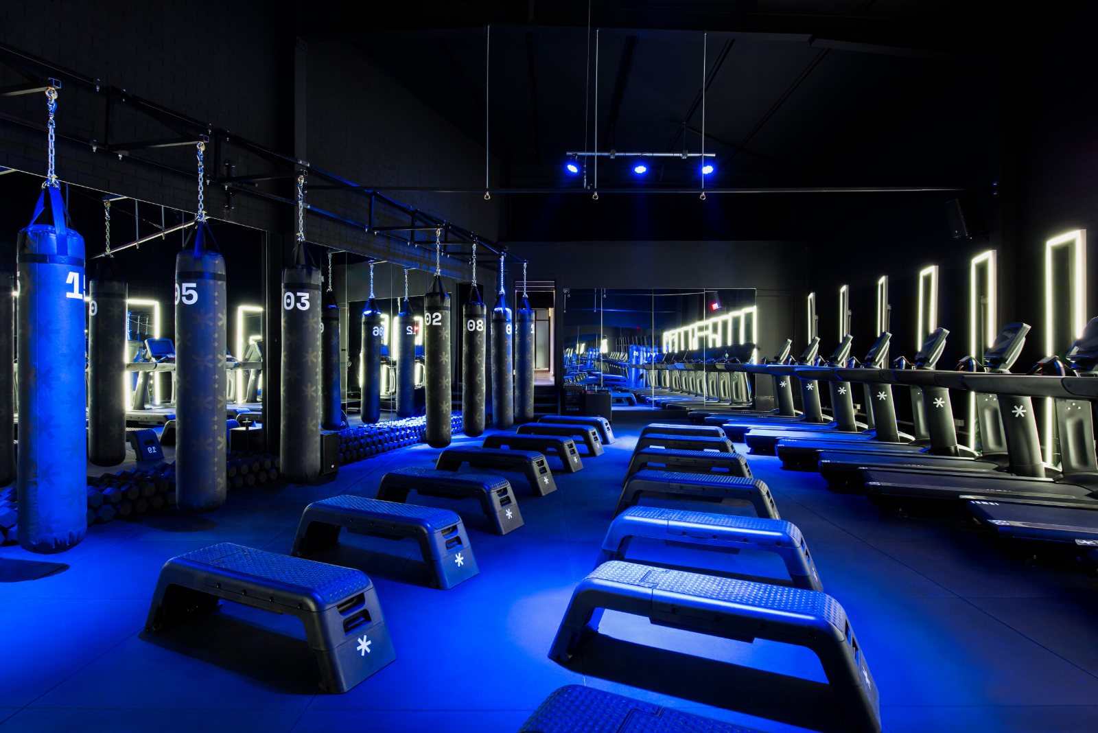 F*IT Gym, training floor