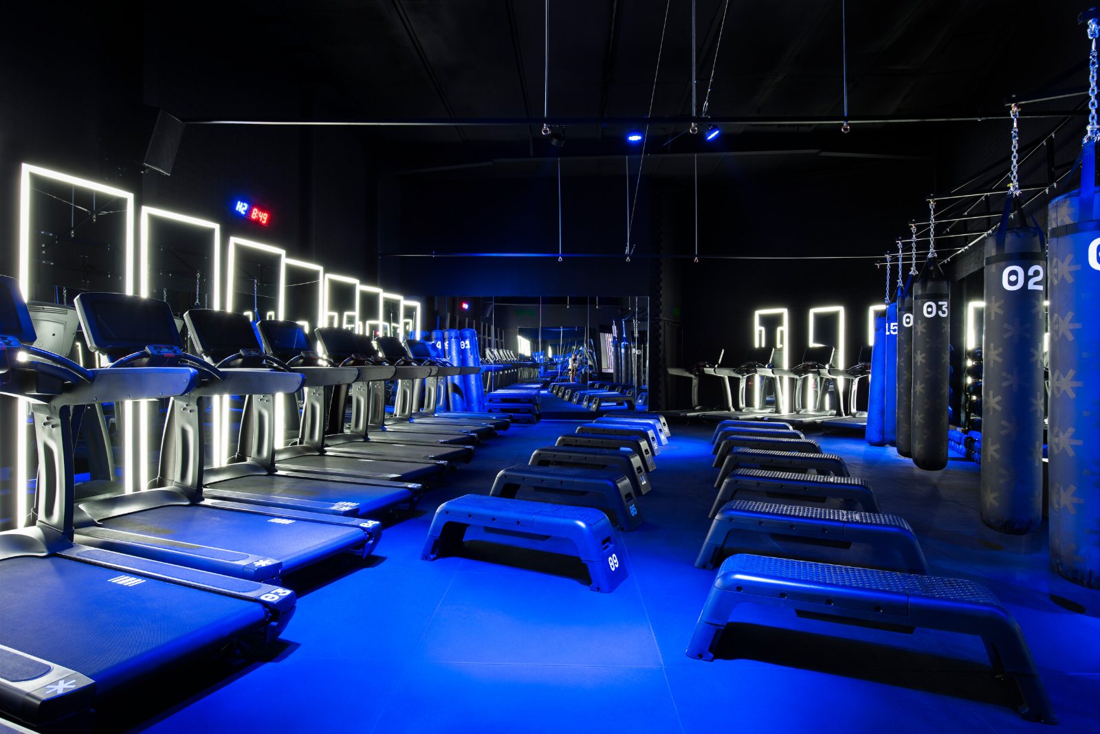 F*IT Gym, training floor