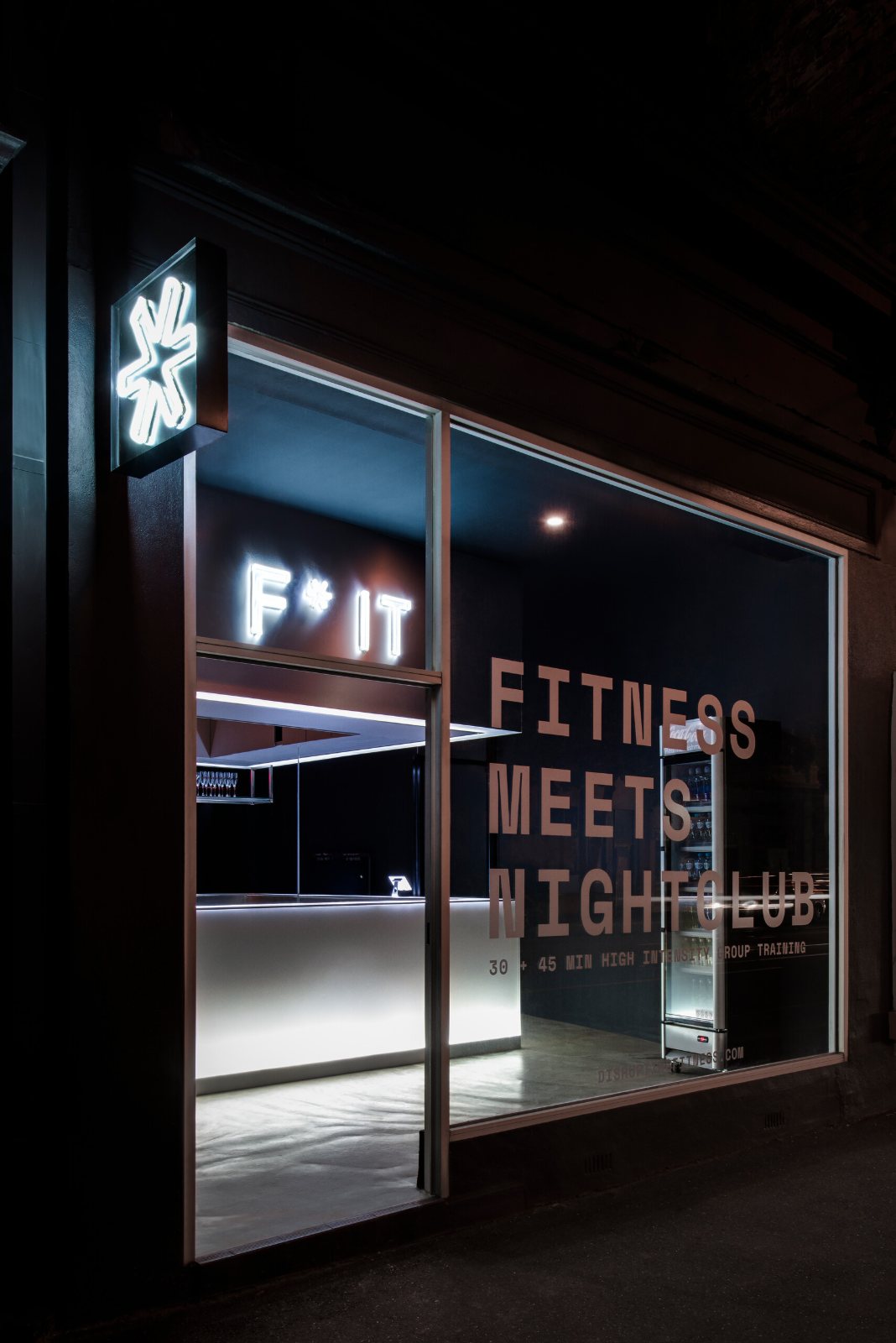 F*IT Gym, shopfront