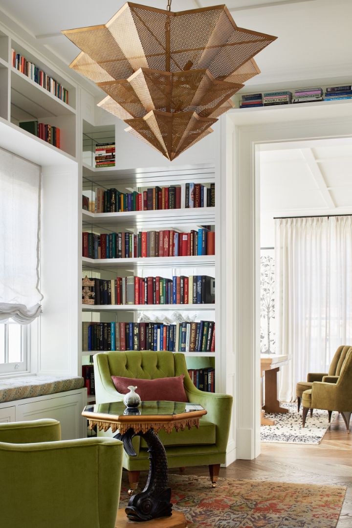 Toorak, Montalto Avenue, sitting room and library