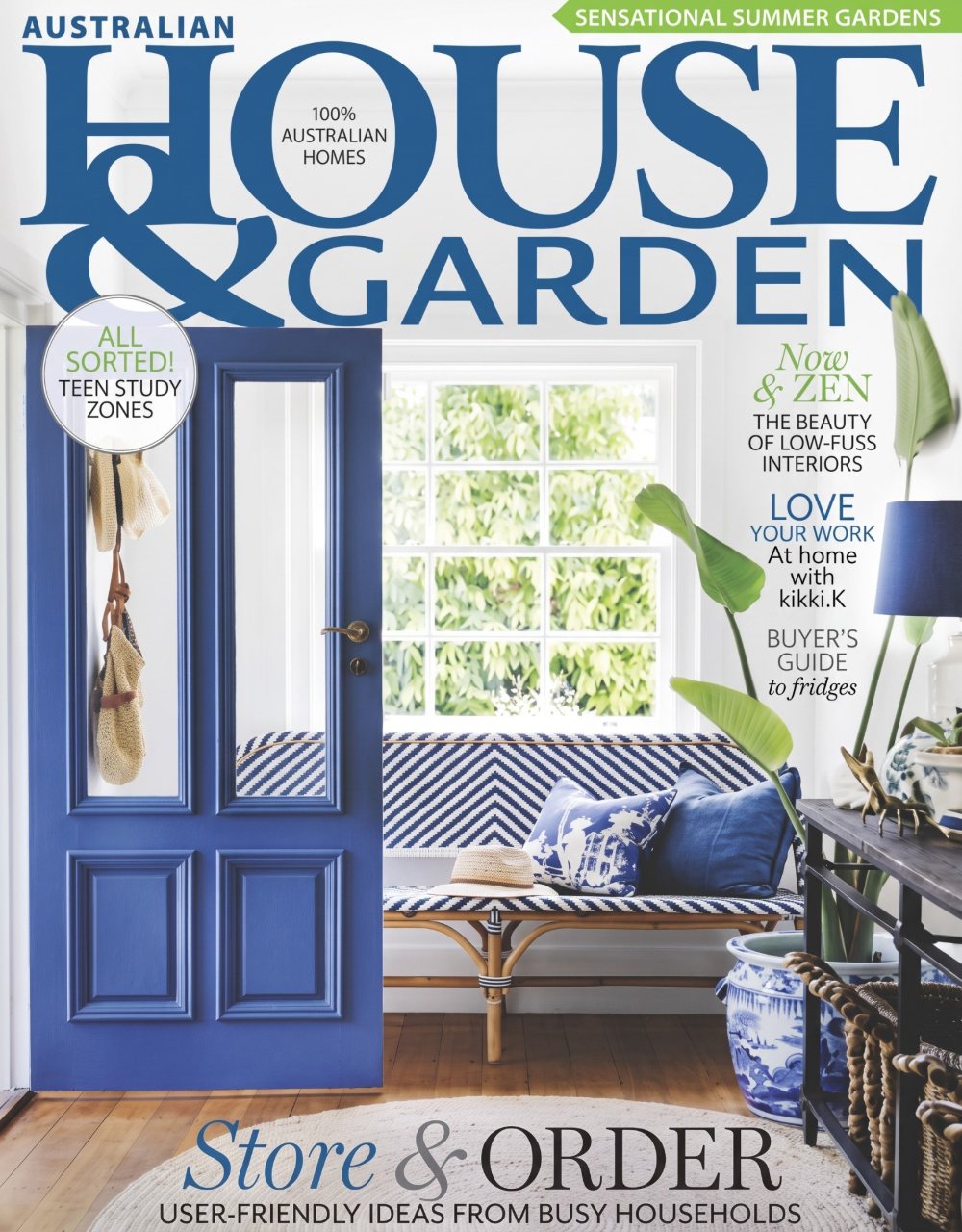 House & Garden 100% Australian Homes cover