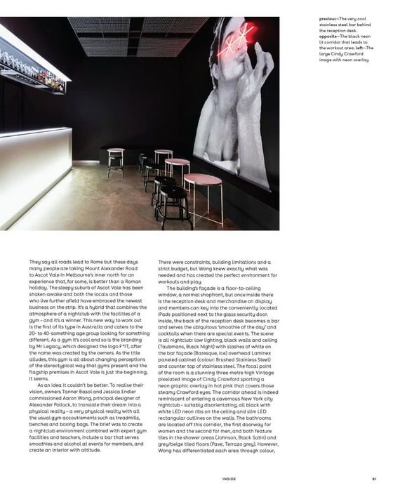Inside, Raising the Bar, image 4 of 6