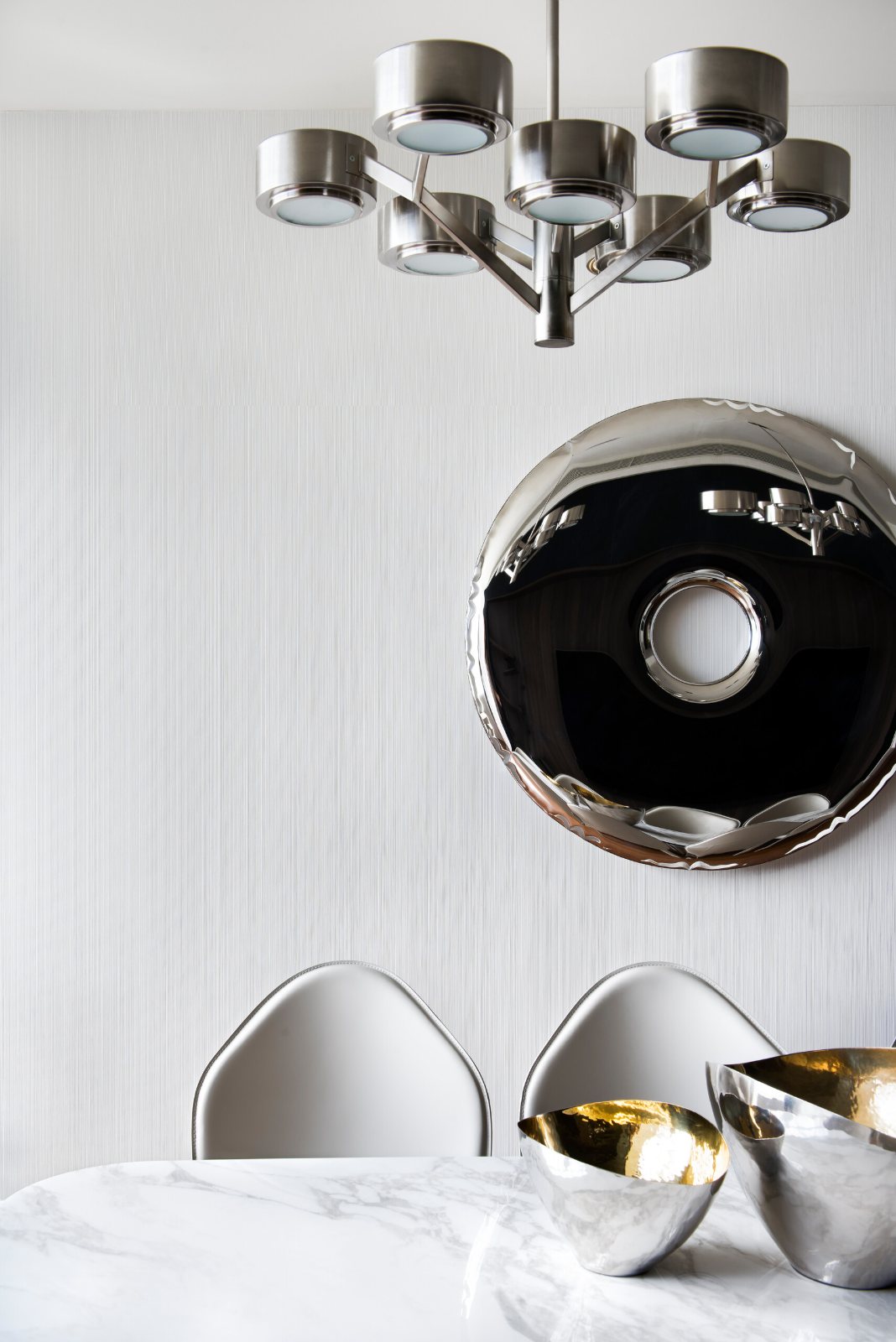 Southbank Pied-à-Terre, dining room detail